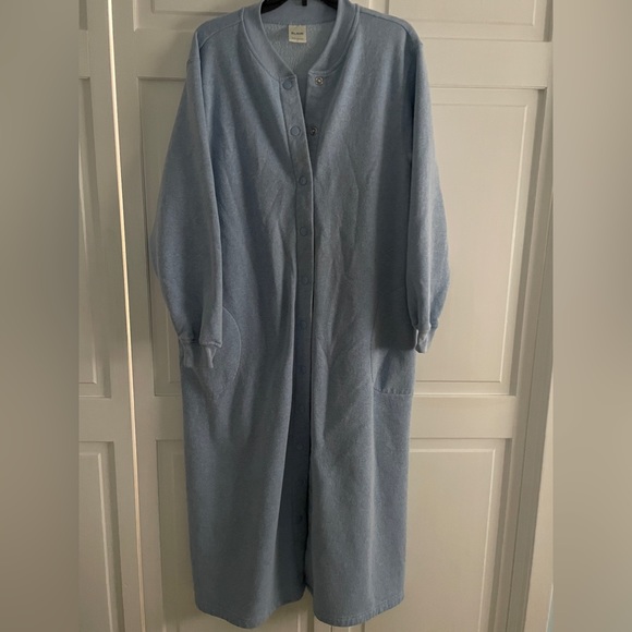 Blair Intimates & Sleepwear Blair Fleece Bathrobe With Snaps And